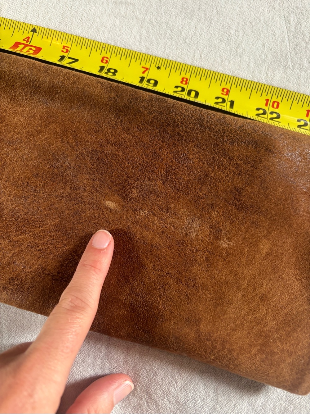 Reba Brown Faux Leather Jacket Western Embroidered Studded Boho L - Picture 13 of 14